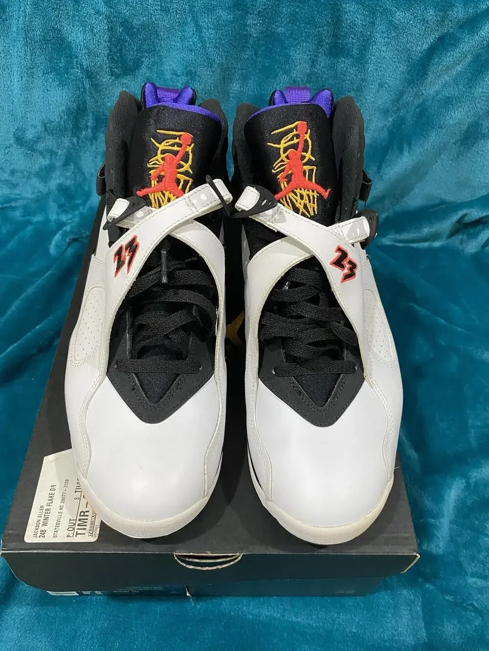 Size 11- Air Jordan 8 Three-Peat
